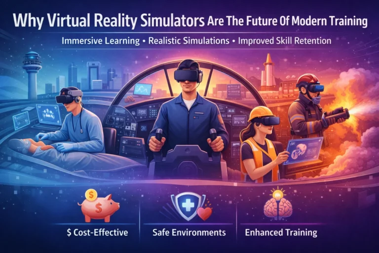Why Virtual Reality Simulators Are The Future Of Modern Training